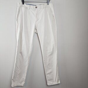 Vineyard Vines Breaker Pants sz 34 x 32 Off white / beige